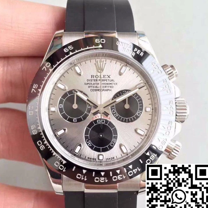 116519LN Silver Daytona Cosmograph Rolex AR Dial Factory 0518